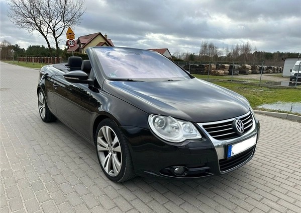 Volkswagen Eos cena 24500 przebieg: 272000, rok produkcji 2010 z Dębno małe 191